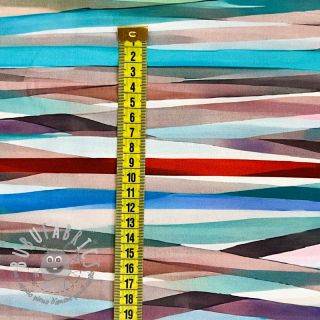 Viscosa RAYON POPLIN Diverse graphics design A digital print