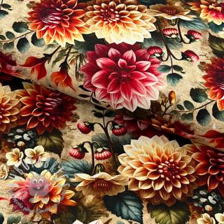 Viscosa con lino Rosalie design A digital print