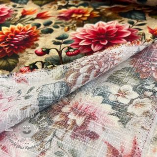 Viscosa con lino Rosalie design A digital print