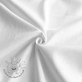 Viscosa con lino PREMIUM white