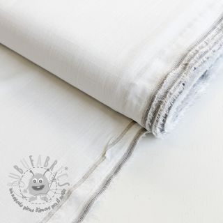 Viscosa con lino PREMIUM white