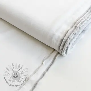 Viscosa con lino PREMIUM white