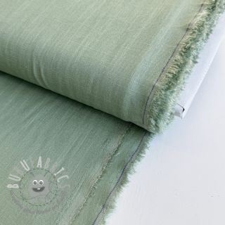 Viscosa con lino PREMIUM old green
