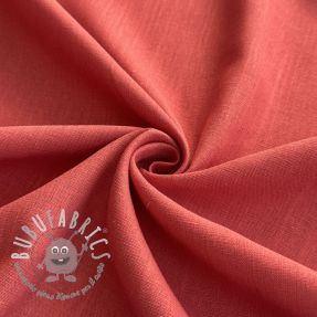 Viscosa con lino PREMIUM dark coral
