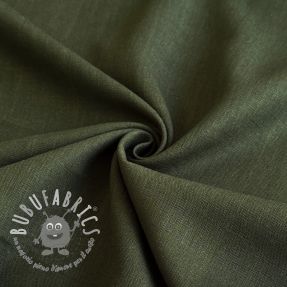Viscosa con lino PREMIUM army