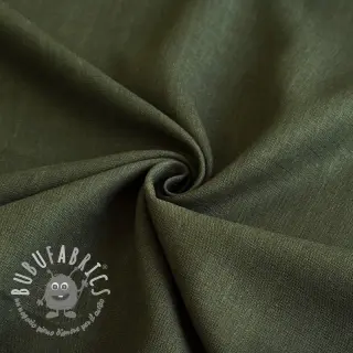 Viscosa con lino PREMIUM army