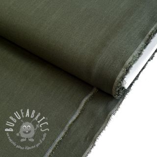 Viscosa con lino PREMIUM army
