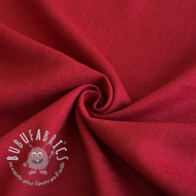 Viscosa con lino PREMIUM dark red