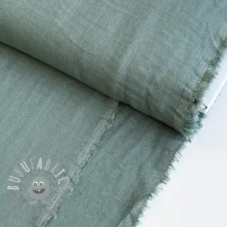 Viscosa con lino PREMIUM dark old green