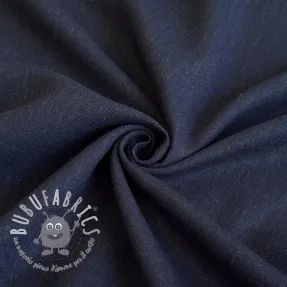 Viscosa con lino PREMIUM navy blue