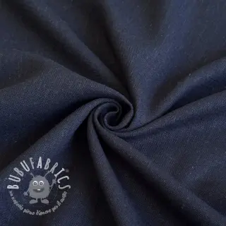 Viscosa con lino PREMIUM navy blue