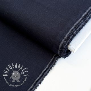 Viscosa con lino PREMIUM navy blue