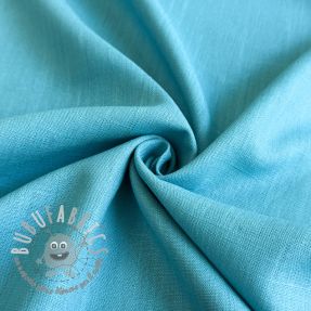 Viscosa con lino PREMIUM ocean blue