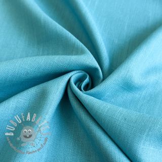 Viscosa con lino PREMIUM ocean blue