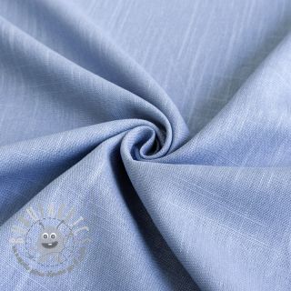 Viscosa con lino PREMIUM old blue
