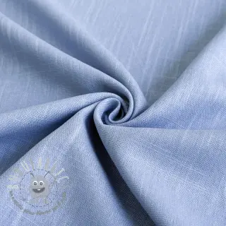 Viscosa con lino PREMIUM old blue