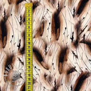 Viscosa RAYON POPLIN Diverse graphics design F digital print