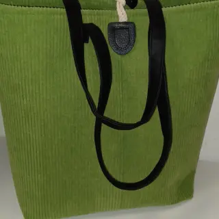Velluto a coste 6W COTTON TOUCH green