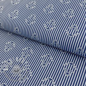 Tessuto decorativo premium Iconic Anchor Stripe