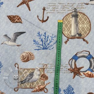 Tessuto decorativo premium Hamptons Treasure