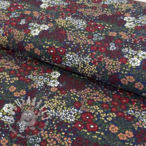 Tessuto decorativo premium Mixed Flowers