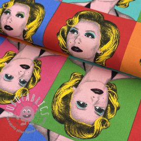 Tessuto decorativo premium Pop Art Woman