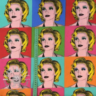 Tessuto decorativo premium Pop Art Woman
