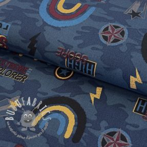 Tessuto decorativo premium Army Power