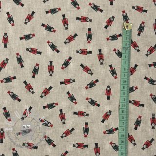 Tessuto decorativo Linenlook Little Nutcracker