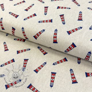 Tessuto decorativo Linenlook Little Maritime Lighthouse