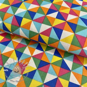 Tessuto decorativo premium Diamond triangle multicolour