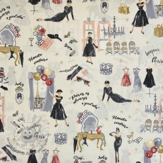 Tessuto decorativo premium Fashion Audrey style