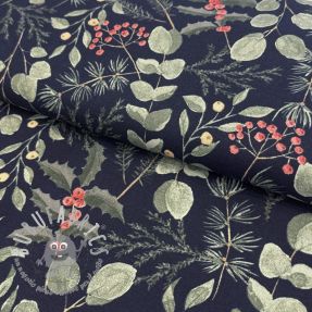 Tessuto decorativo premium Darkness flowers