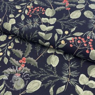 Tessuto decorativo premium Darkness flowers