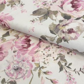 Tessuto decorativo premium Classic Painted Rose Tessuto tovaglia