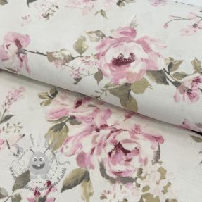 Tessuto decorativo premium Classic Painted Rose DOUBLE
