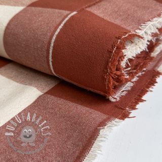 Tessuto decorativo BIG Celestine terracotta