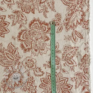 Tessuto decorativo Ceylan terracotta