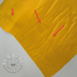 Mussola/Doppia garza BAMBOO lemon 2nd class