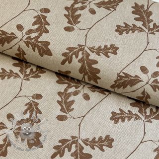 Tessuto decorativo Linenlook Oak Tree Leaf