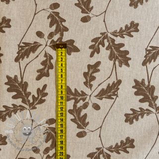 Tessuto decorativo Linenlook Oak Tree Leaf