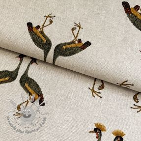 Tessuto decorativo Linenlook Exotic Birds