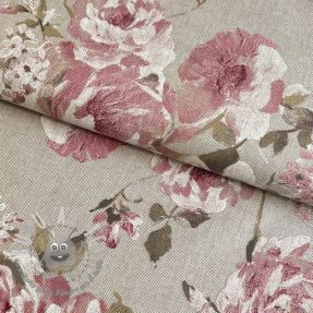 Tessuto decorativo Linenlook Classic Painted Rose