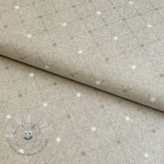 Tessuto decorativo Linenlook PREMIUM SPECIAL Diamond Silver