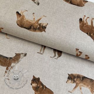 Tessuto decorativo Wild wolf