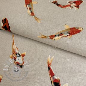 Tessuto decorativo Koi carp