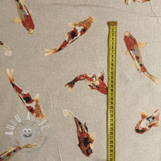 Tessuto decorativo Koi carp