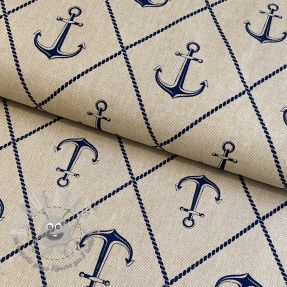 Tessuto decorativo Linenlook Anchor Hope Icon
