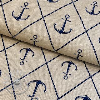 Tessuto decorativo Linenlook Anchor Hope Icon