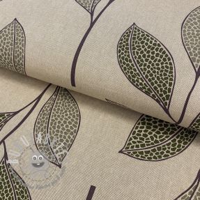 Tessuto decorativo Linenlook Favourite Leaves